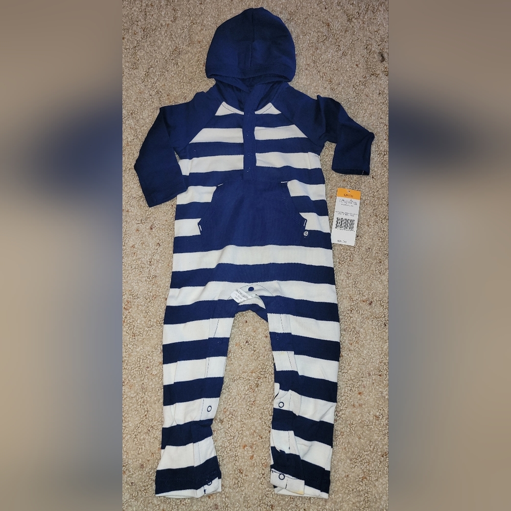 12mo Offspring 1pc hooded outfit